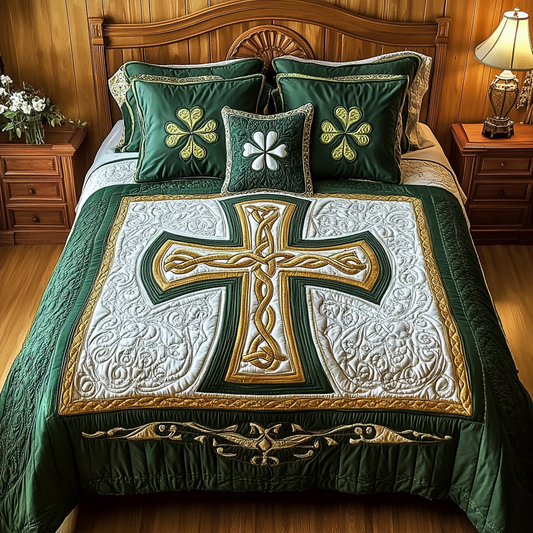 Celtic Cross DAI200125068 Quilt Bedding Set