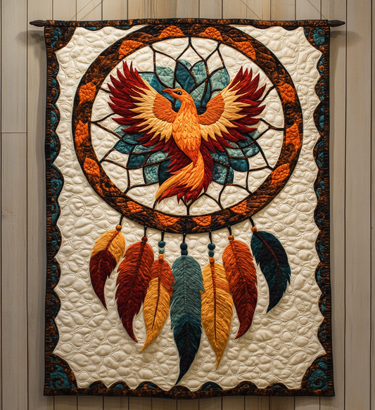 Phoenix Dreamcatcher DAI200125151 Quilt Blanket