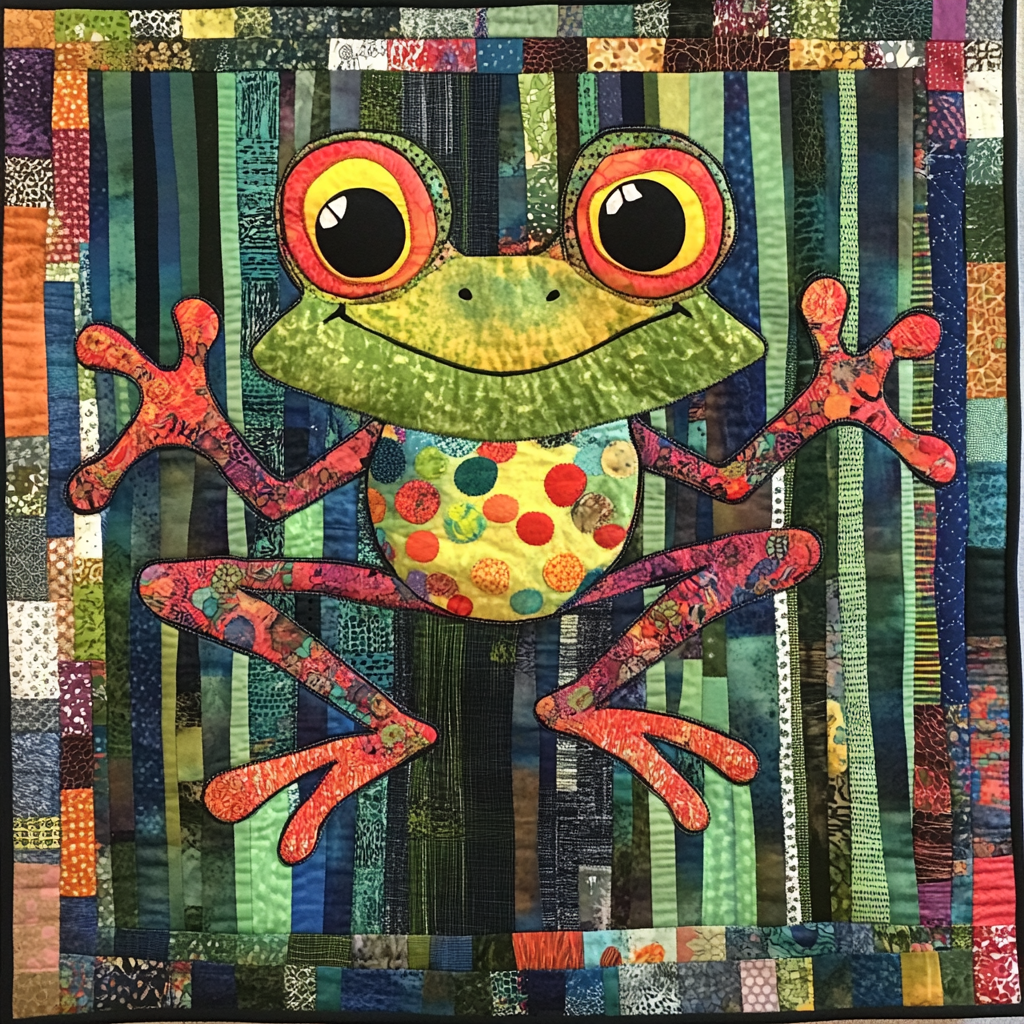 Frog TAI01102445 Quilt Blanket