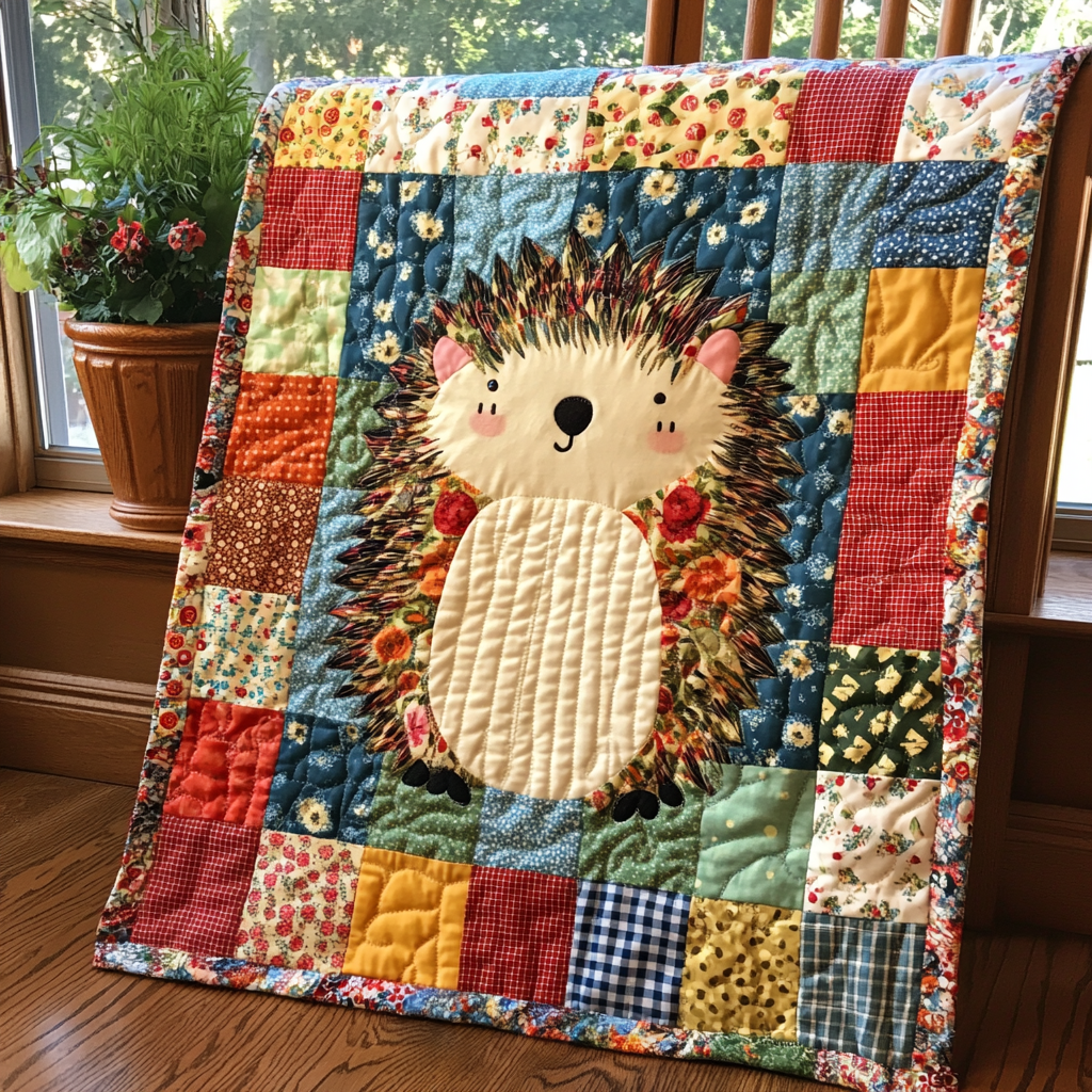Hedgehog DAI111124500 Quilt Blanket