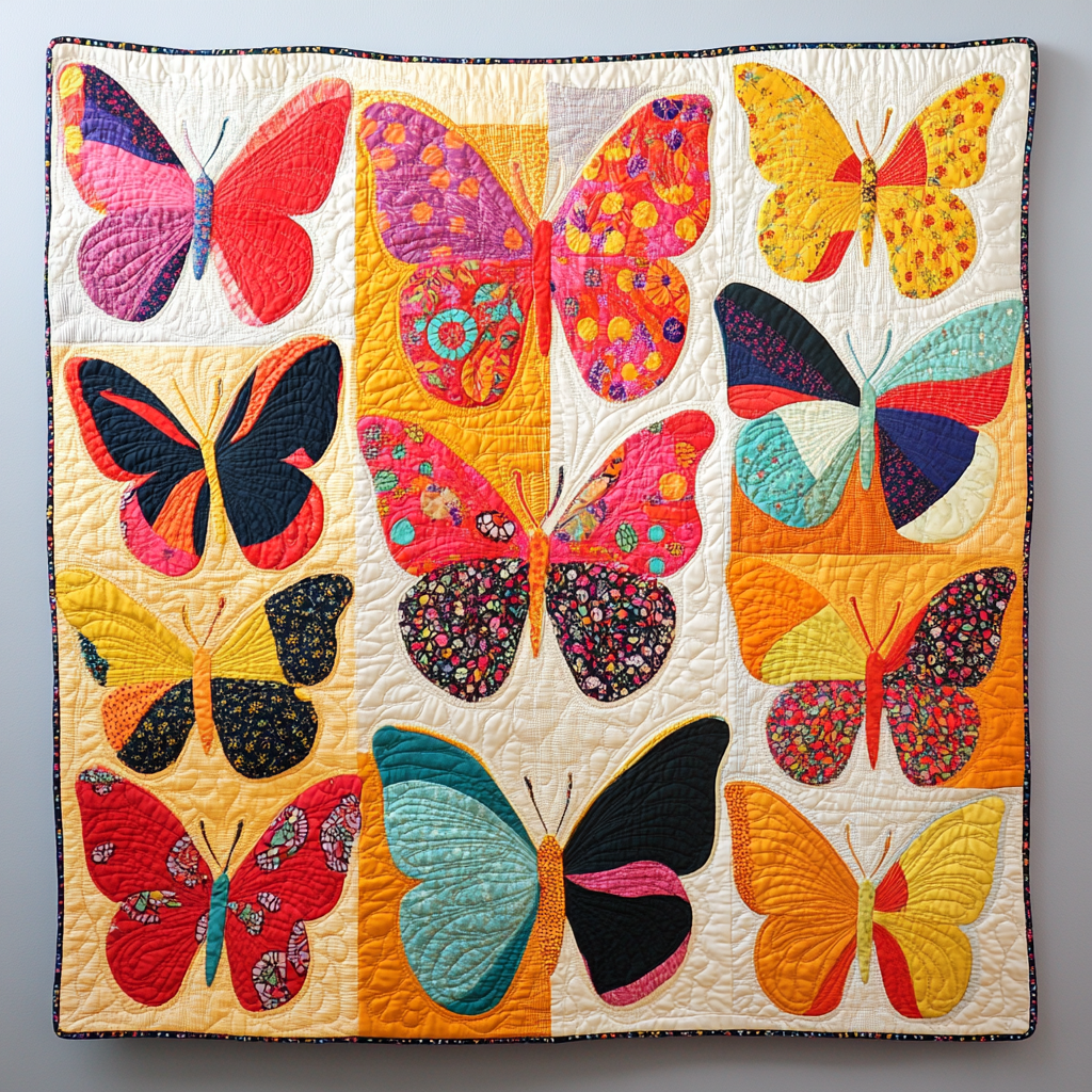 Butterfly DAI070824050 Quilt Blanket