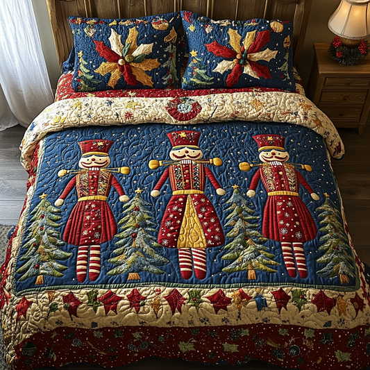 Christmas Nutcracker TAI181024183 Quilt Bedding Set