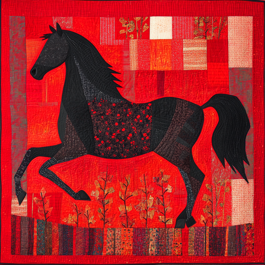 Horse DAI070824060 Quilt Blanket