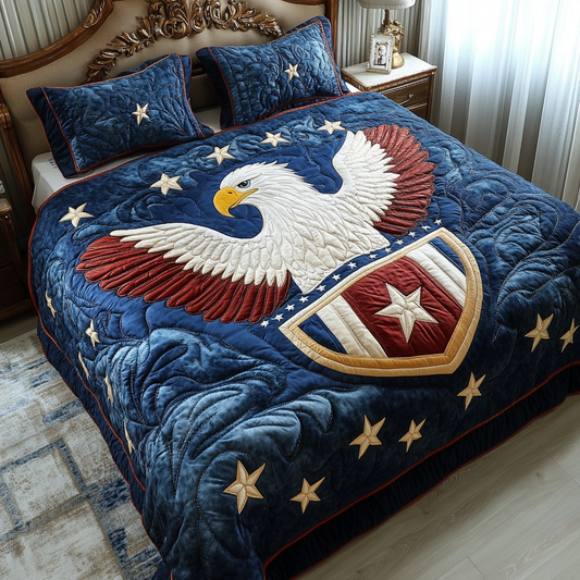 Patriotic Eagle DAI200125089 Quilt Bedding Set