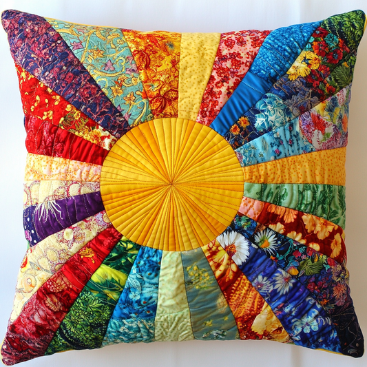 Hippie Sun TAI121024045 Quilted Pillow Case