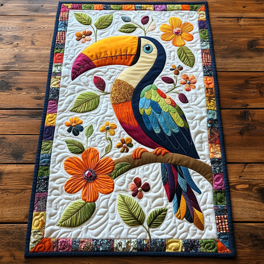 Toucan DAI190225245 Quilted Table Runner