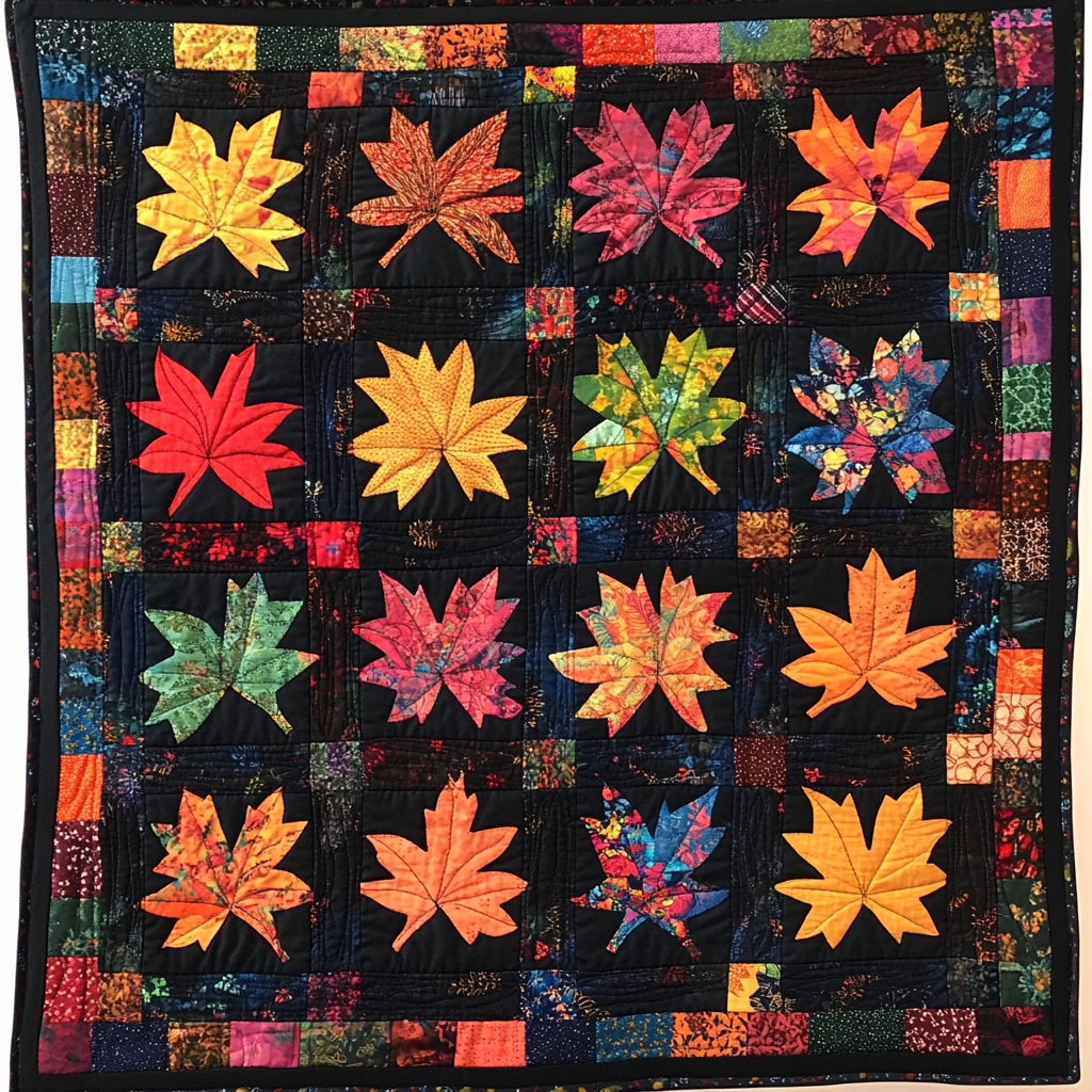 Maple Leaves DAI130824086 Quilt Blanket