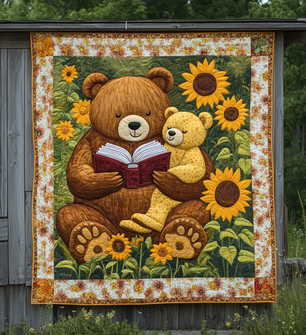 Mama And Baby Bear DAI150125031 Quilt Blanket