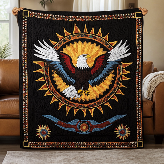 Native Eagle TAI091024073 Quilt Blanket