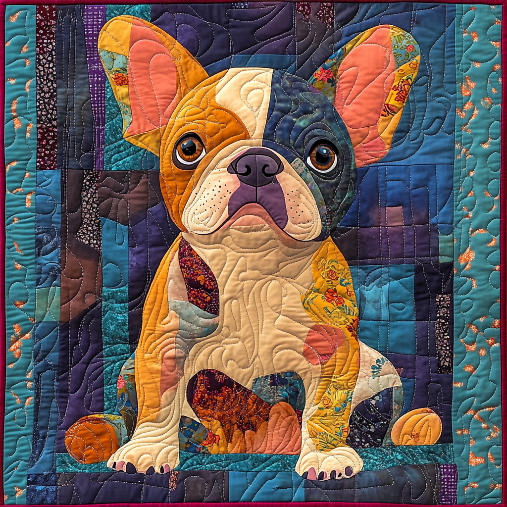 French Bulldog TAI121024095 Quilt Blanket