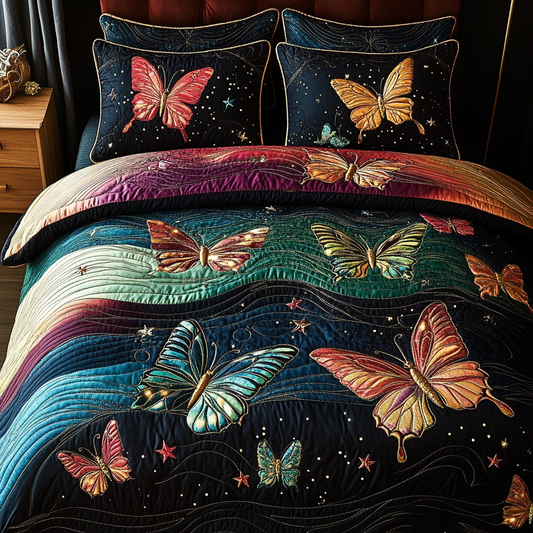 Butterfly TAI101224412 Quilt Bedding Set