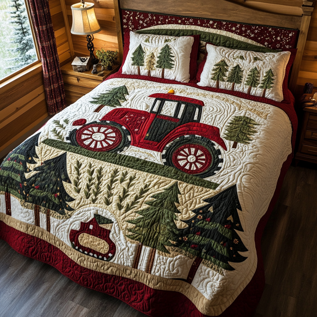 Farm Tractor DAI101224027 Quilt Bedding Set