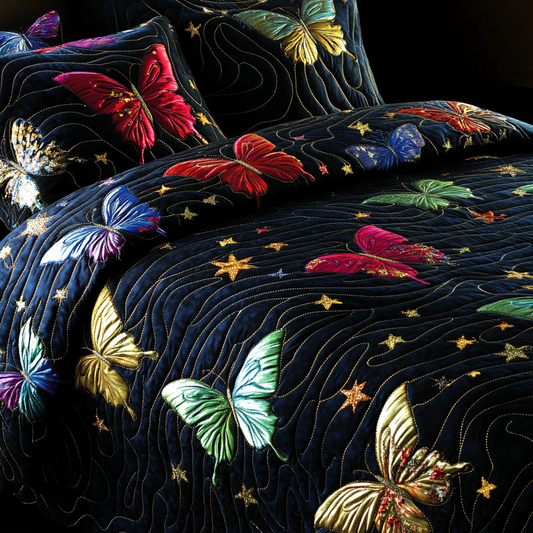 Butterfly TAI101224408 Quilt Bedding Set