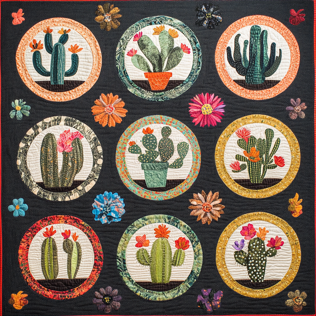 Cactus DAI130824103 Quilt Blanket