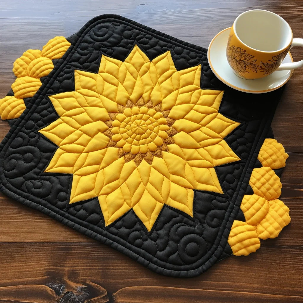 Sunflower TAI040124147 Quilted Placemats