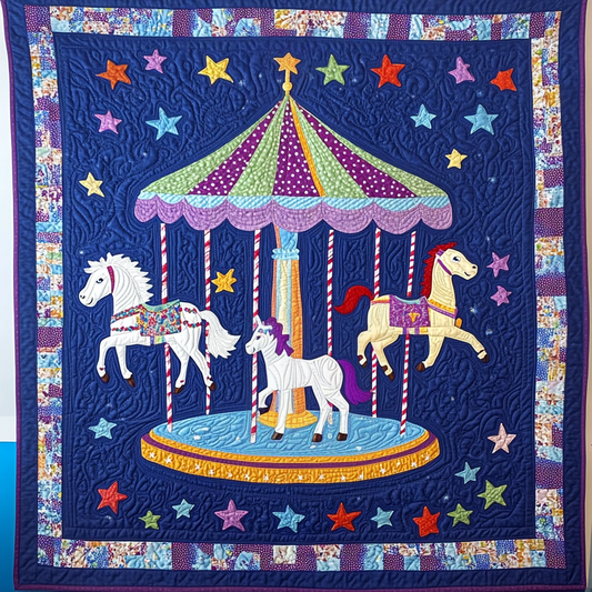 Merry Go Round DAI051224009 Quilt Blanket