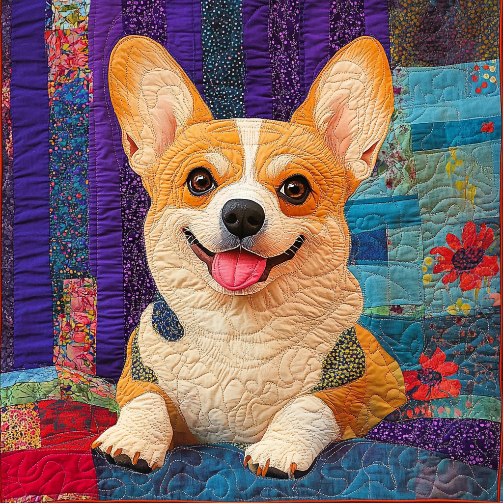 Corgi TAI121024118 Quilt Blanket