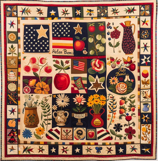 Patriotic TAI240424025 Quilt Blanket