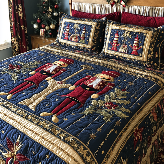 Nutcracker DAI190824244 Quilt Bedding Set