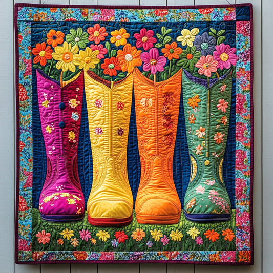 Garden Boots DAI281124069 Quilt Blanket