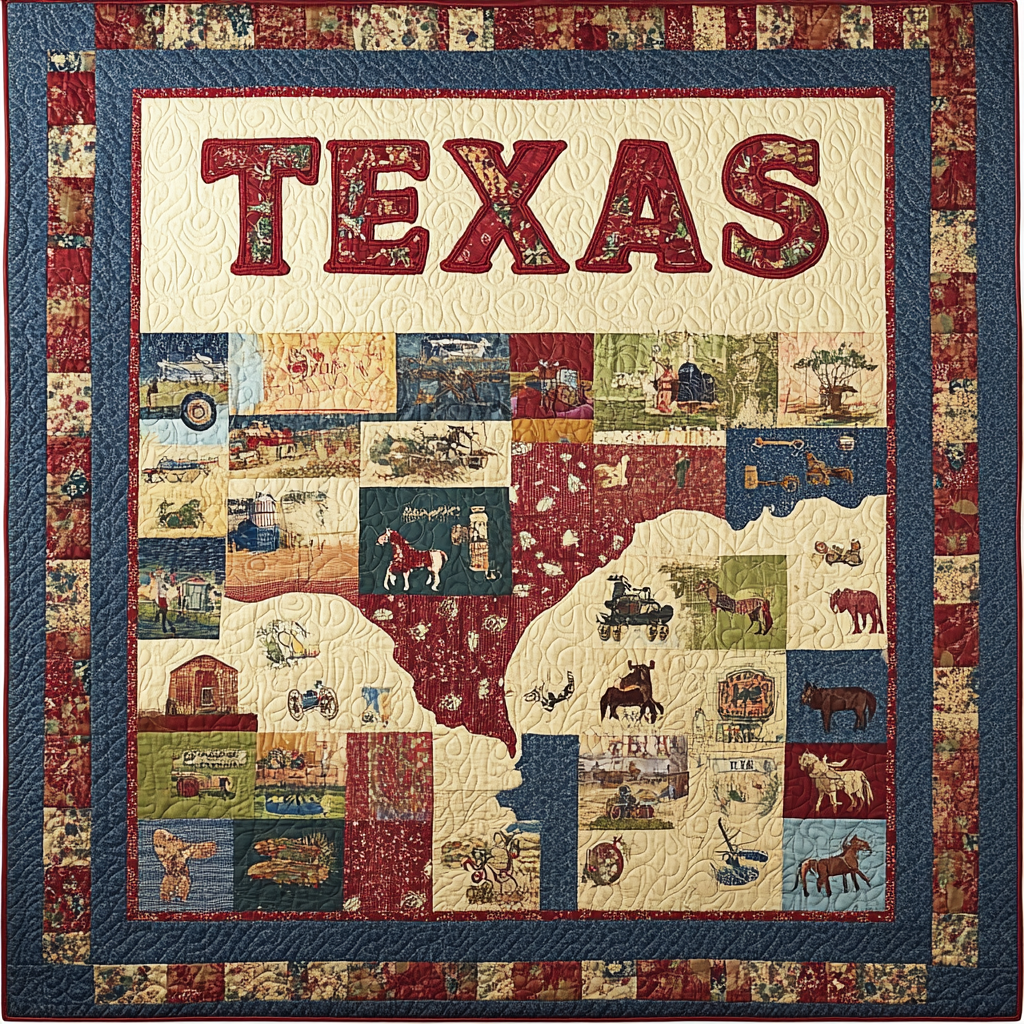 Texas TAI101224203 Quilt Blanket