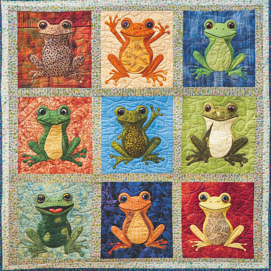 Frog DAI221024050 Quilt Blanket