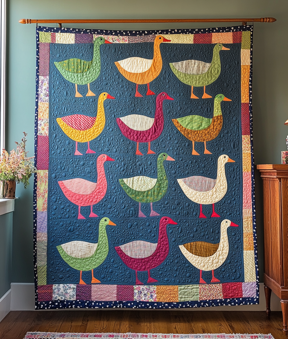 Geese DAI221024204 Quilt Blanket