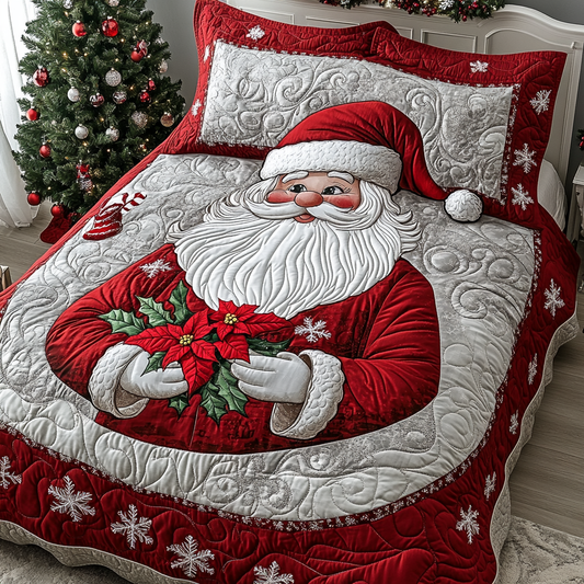 Christmas Santa TAI141124097 Quilt Bedding Set