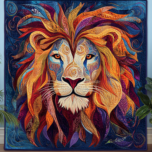 Majestic Lion TAI111124257 Quilt Blanket