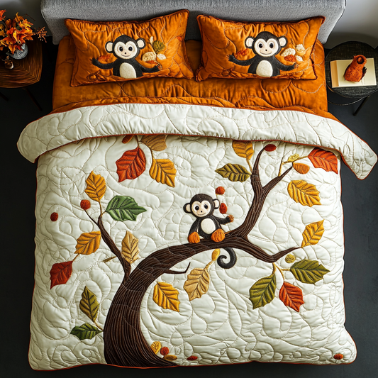 Monkey DAI150125209 Quilt Bedding Set