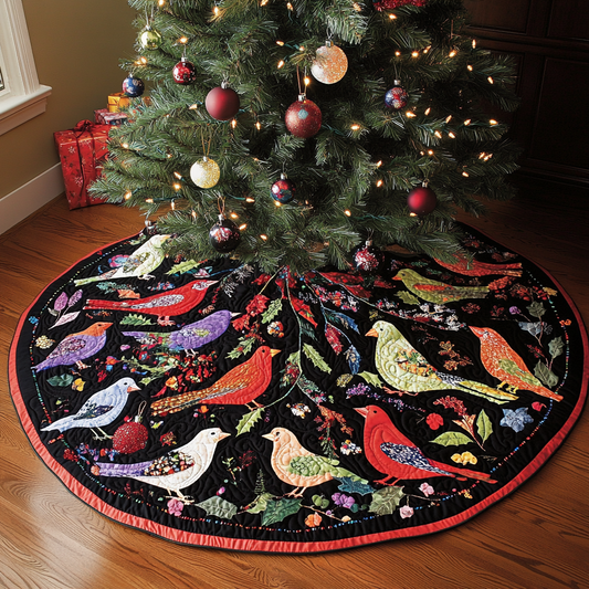 Birds TAI021024118 Quilted Tree Skirt