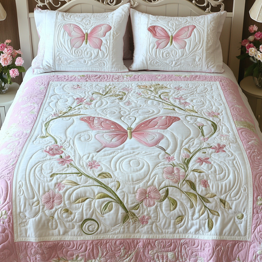 Butterfly TAI101224317 Quilt Bedding Set