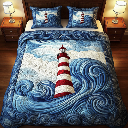 Lighthouse TAI111124086 Quilt Bedding Set