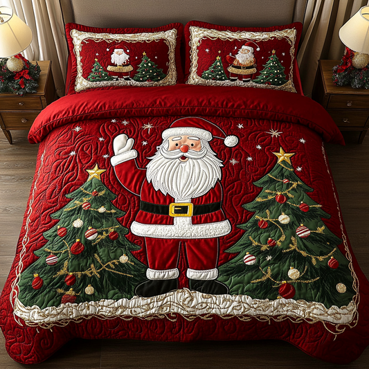 Christmas Santa TAI141124075 Quilt Bedding Set