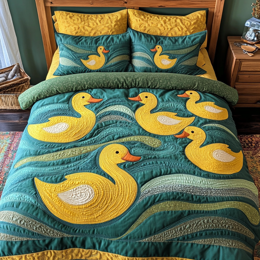 Duck DAI040225196 Quilt Bedding Set