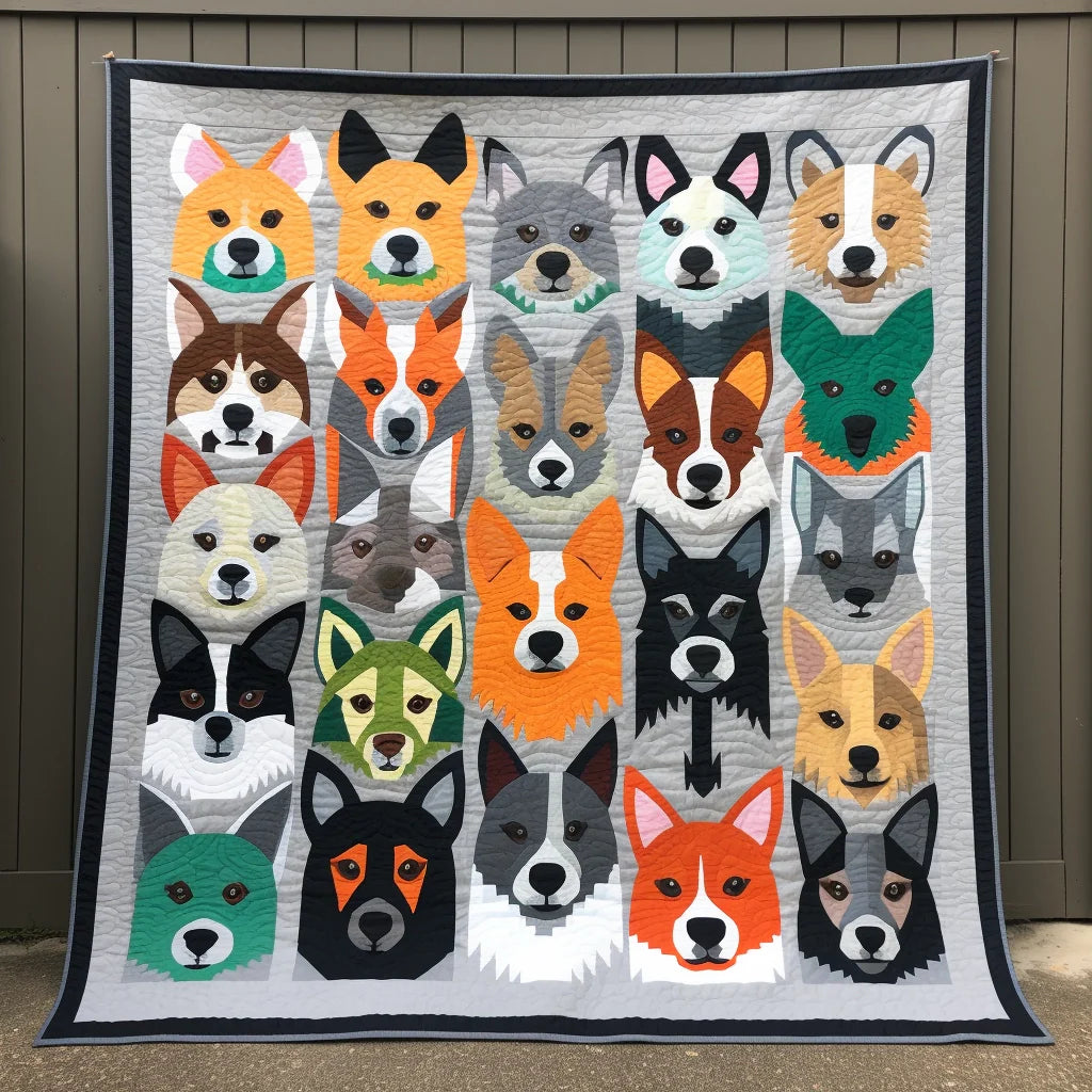 Corgi TAI13112329 Quilt Blanket