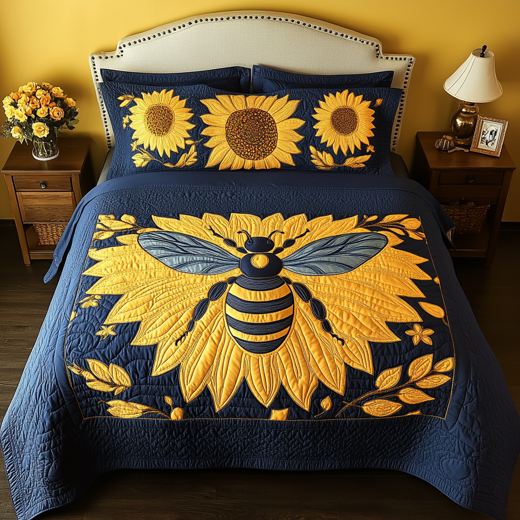 Bee TAI111124010 Quilt Bedding Set