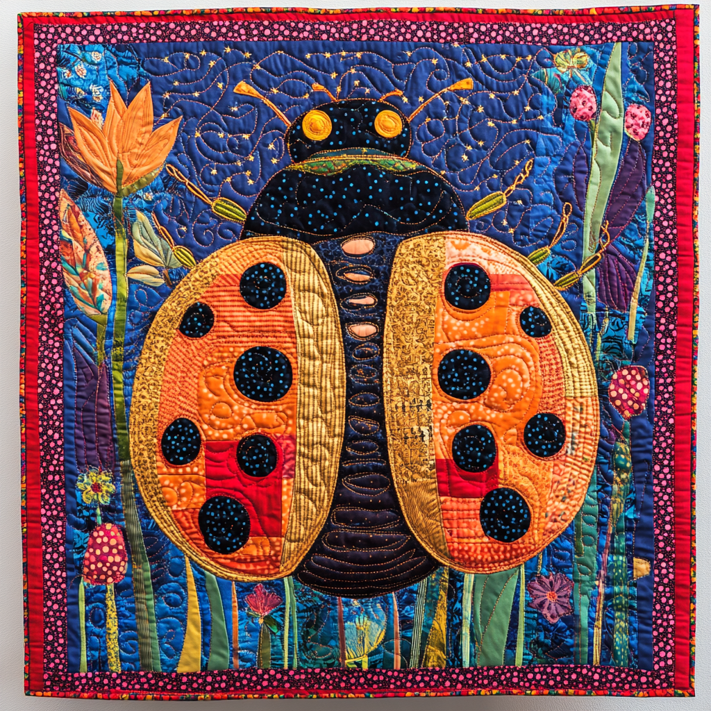 Ladybug DAI221024178 Quilt Blanket