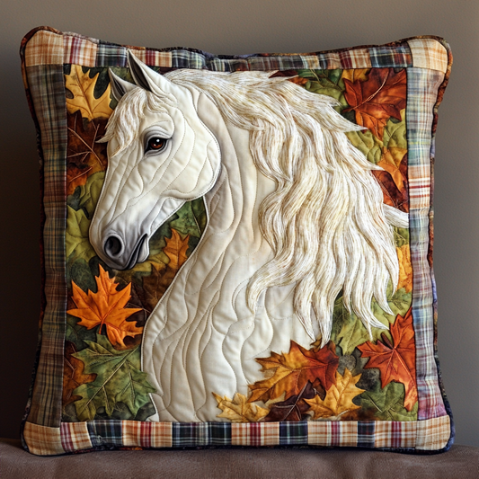 Autumn Horse DAI040225363 Quilted Pillow Case