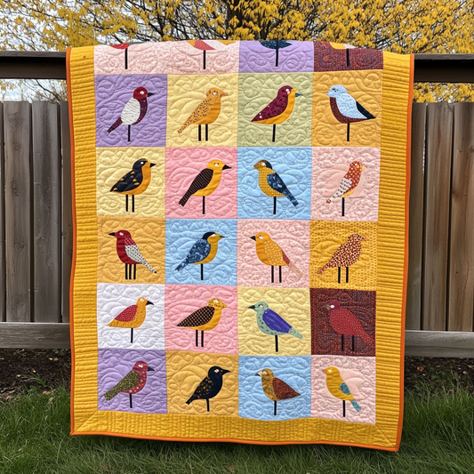 Bird DAI070824028 Quilt Blanket