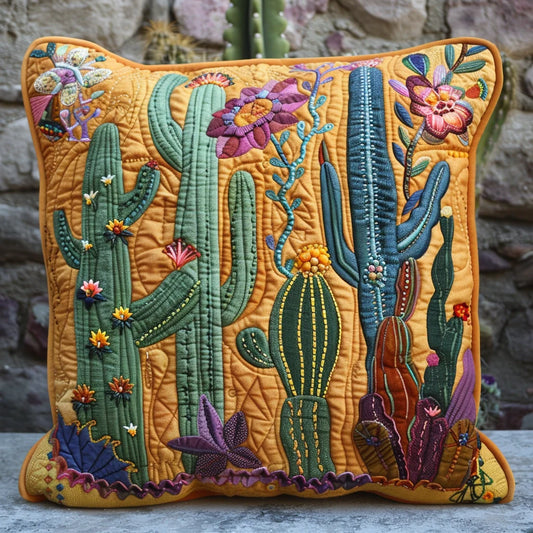 Cactus TAI240424182 Quilted Pillow Case