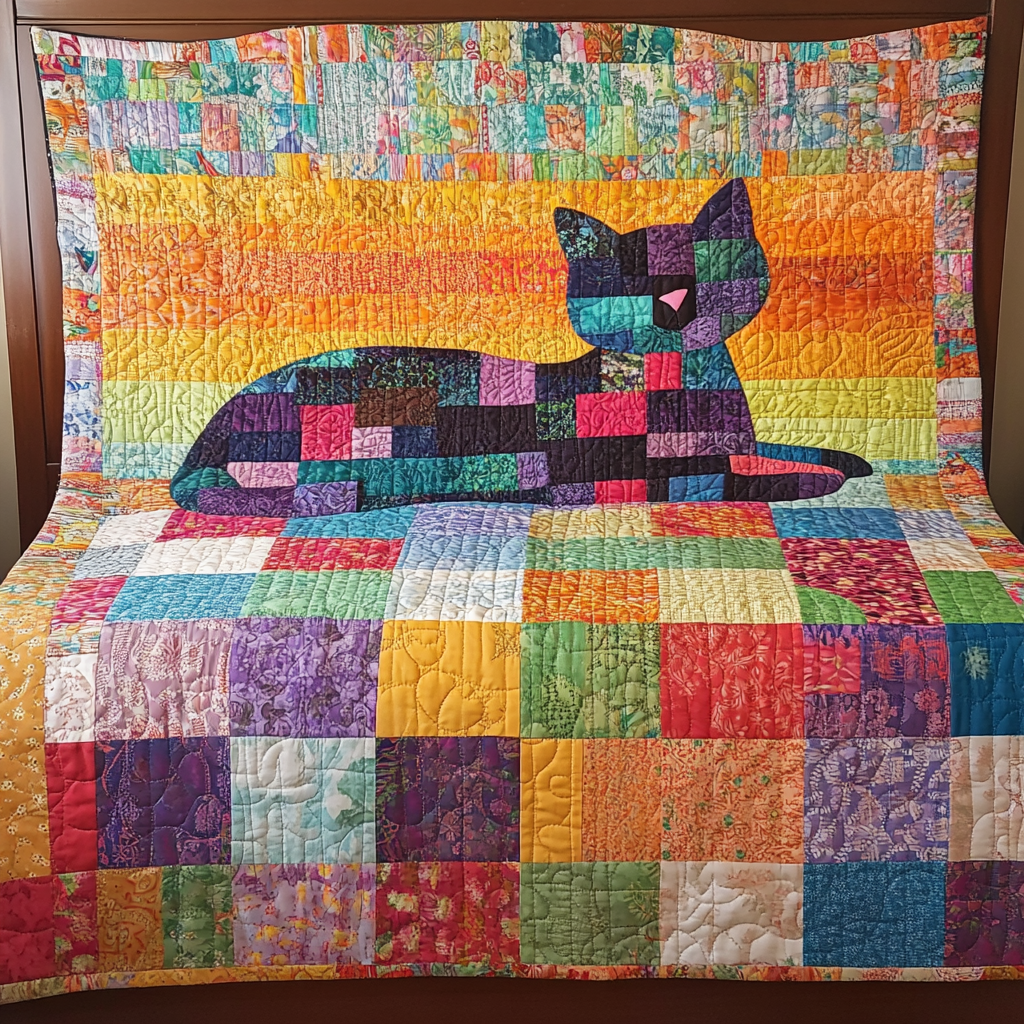 Cat TAI260924023 Quilt Blanket