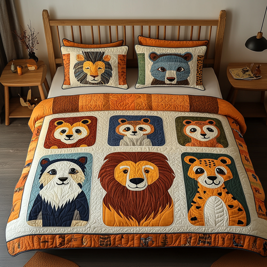 Woodland Animal DAI280824108 Quilt Bedding Set