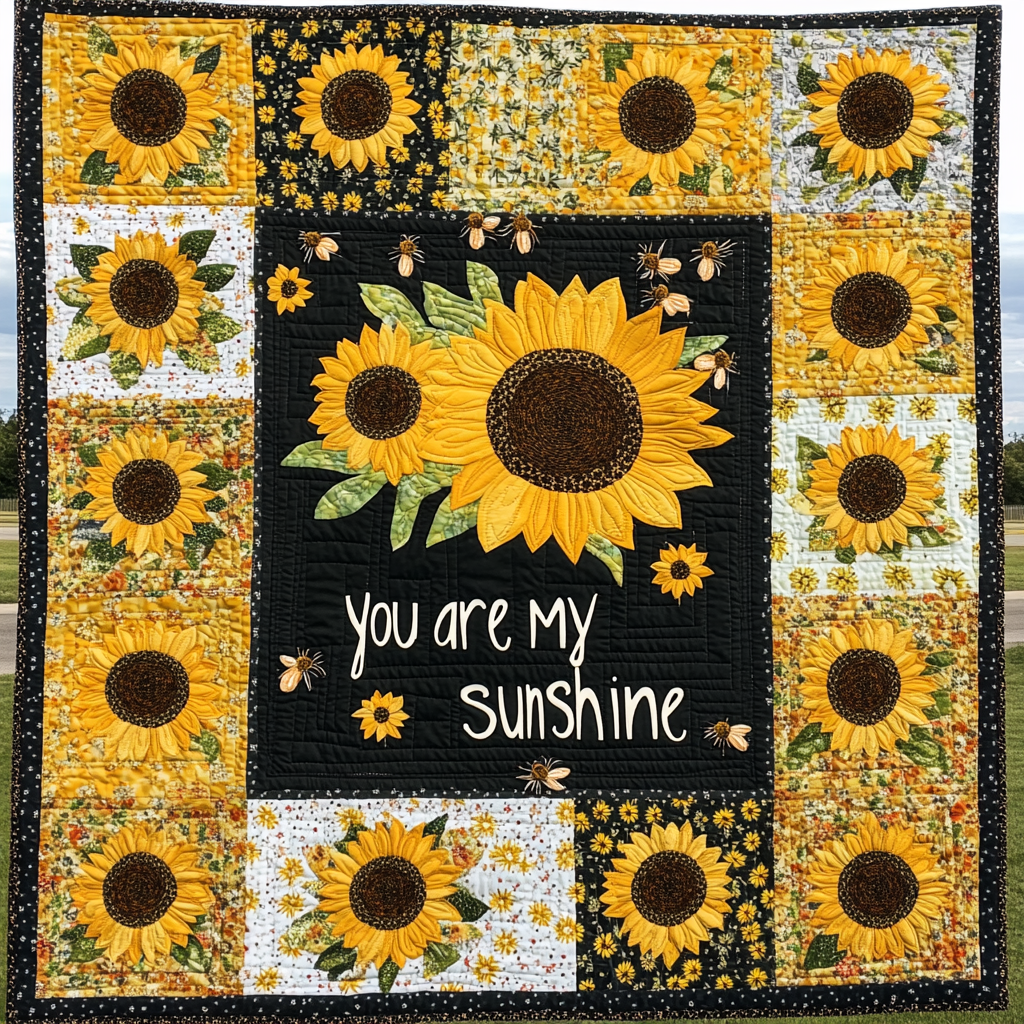 Sunflower DAI221024005 Quilt Blanket