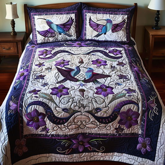 Hummingbird TAI100724034 Quilt Bedding Set