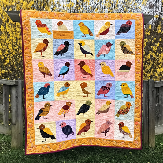 Bird DAI070824114 Quilt Blanket