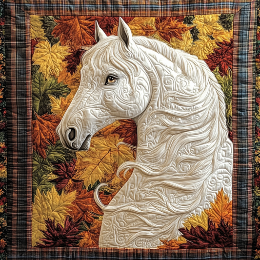 Autumn Horse DAI200125177 Quilt Blanket