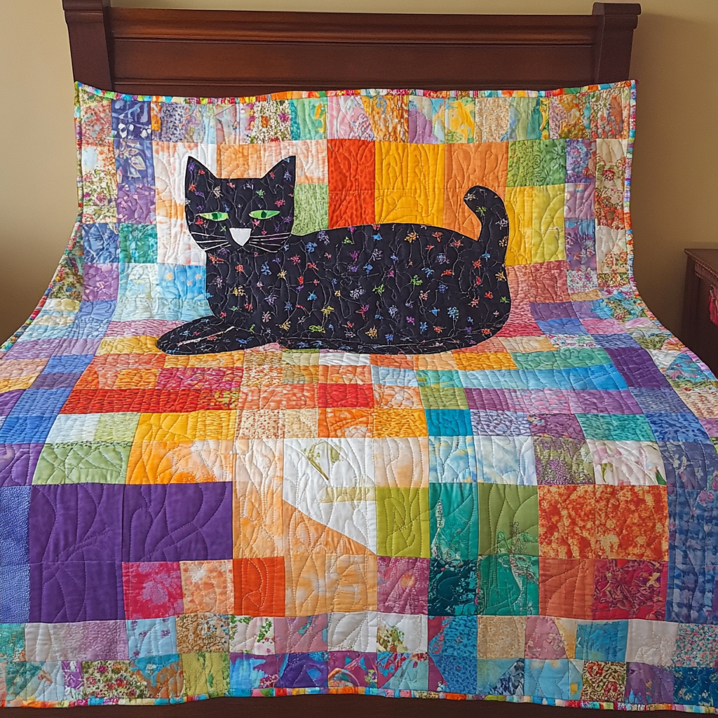 Cat TAI260924022 Quilt Blanket