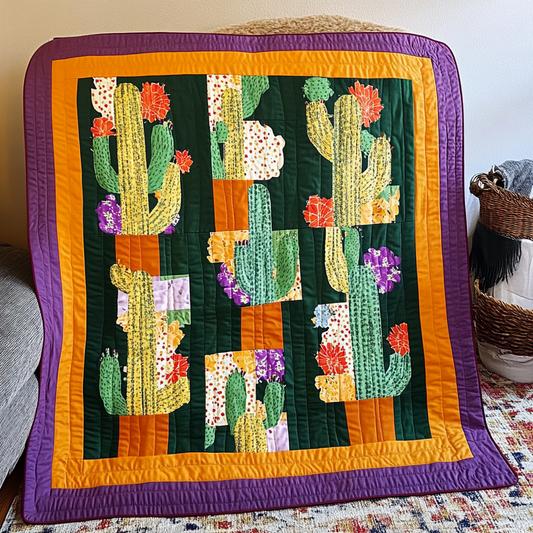 Cactus DAI010824093 Quilt Blanket