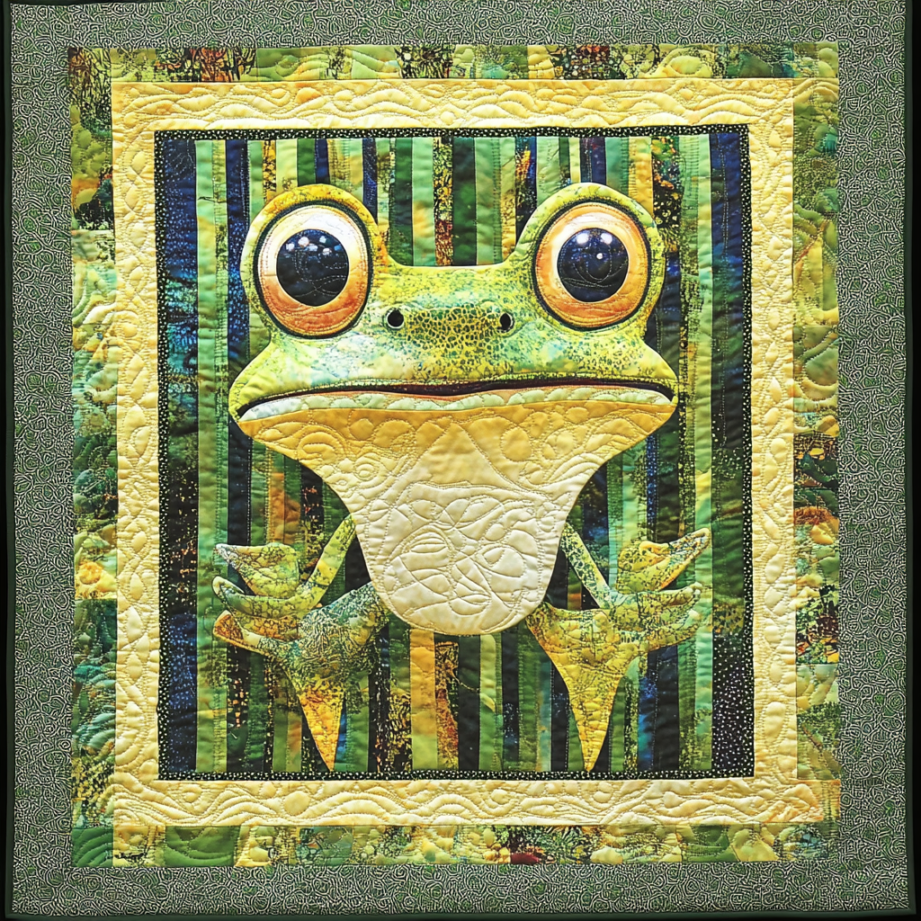 Frog TAI01102478 Quilt Blanket